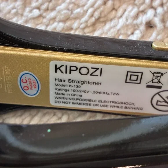 Kipozi Professional Titanium 1.75Inch Flat Iron Hair Straightener Hair Styler - Picture 9 of 15